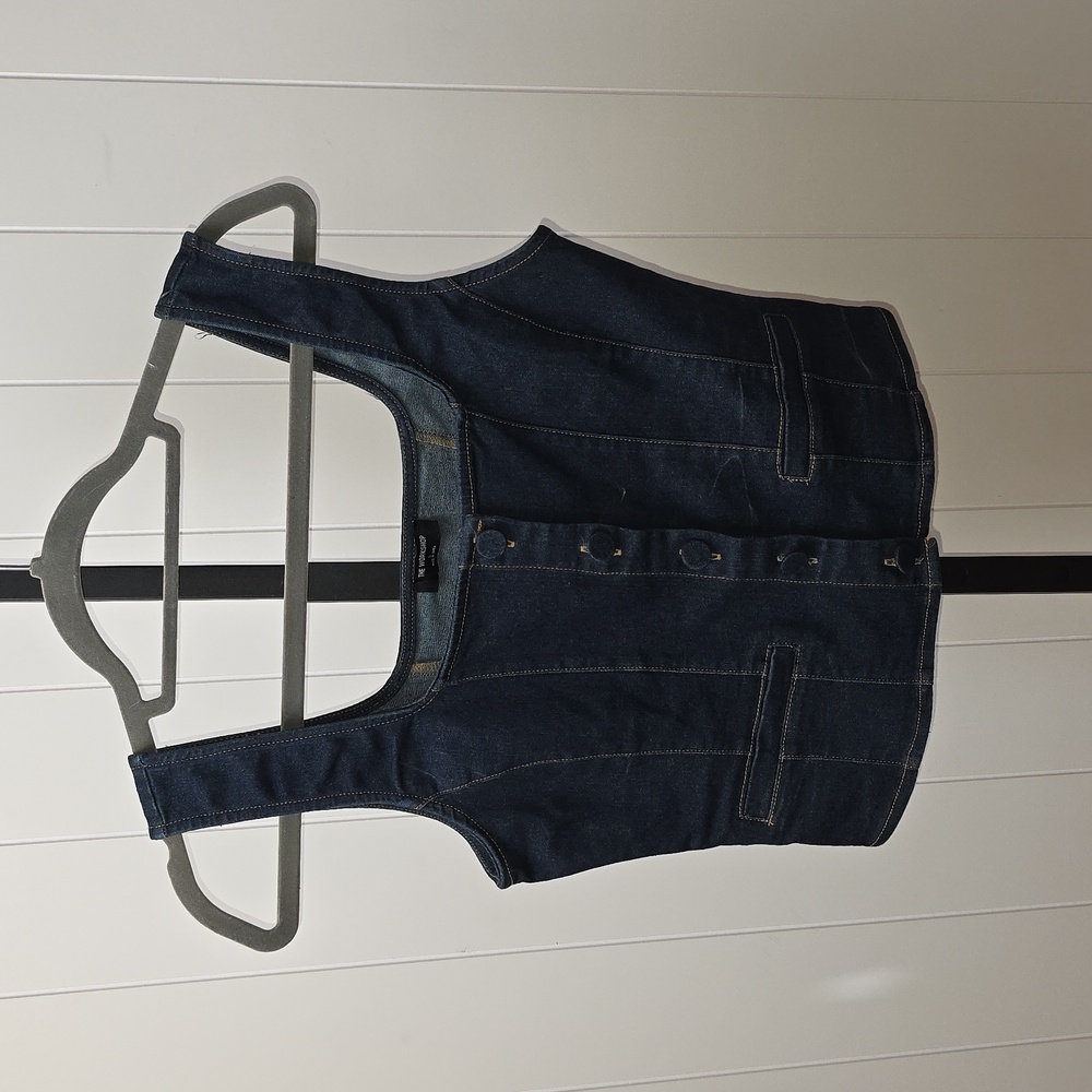 The Workshop Indigo Denim Vest
